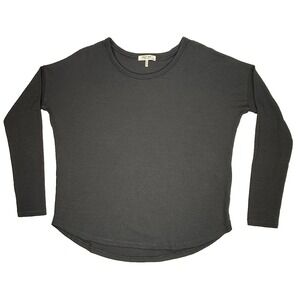 RAG & BONE Black Long Sleeve Top Women's Medium Tee Classic Crew T-Shirt